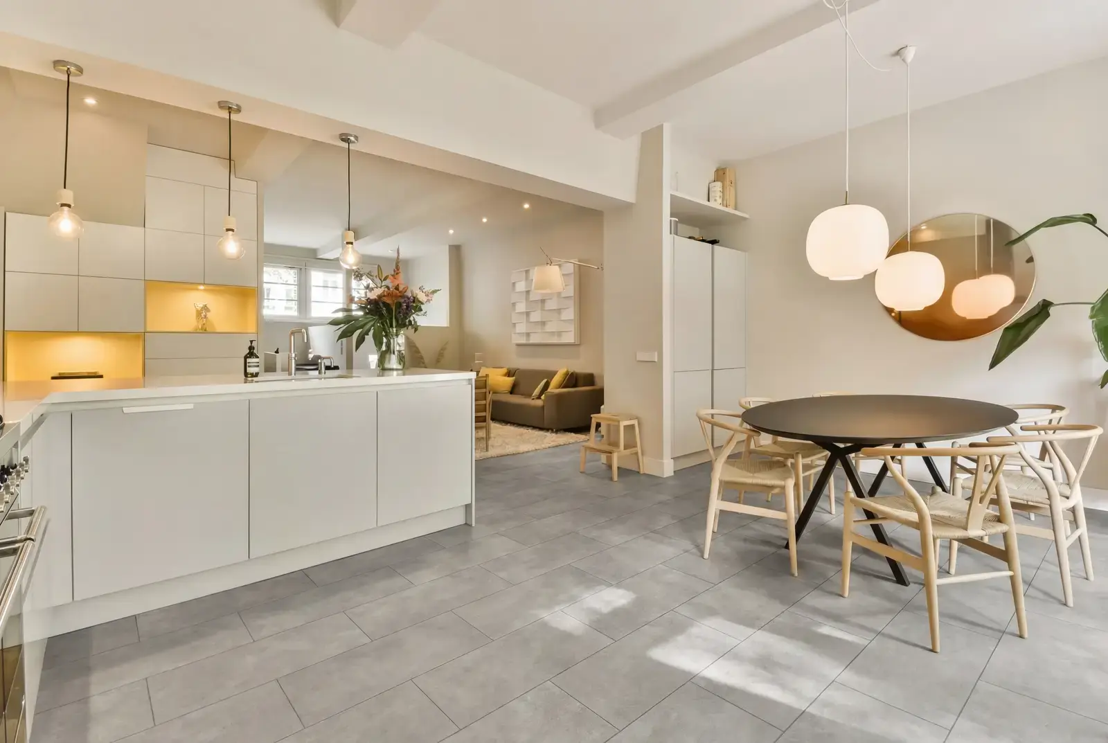 PVC click tegel - Sand Stone