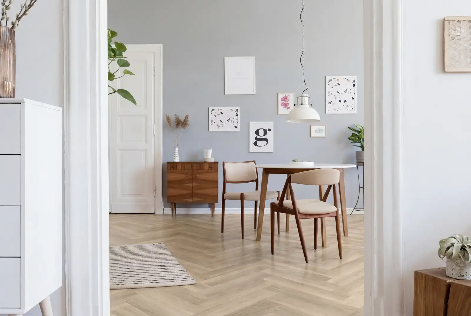 PVC click visgraat -Zurich Alpen