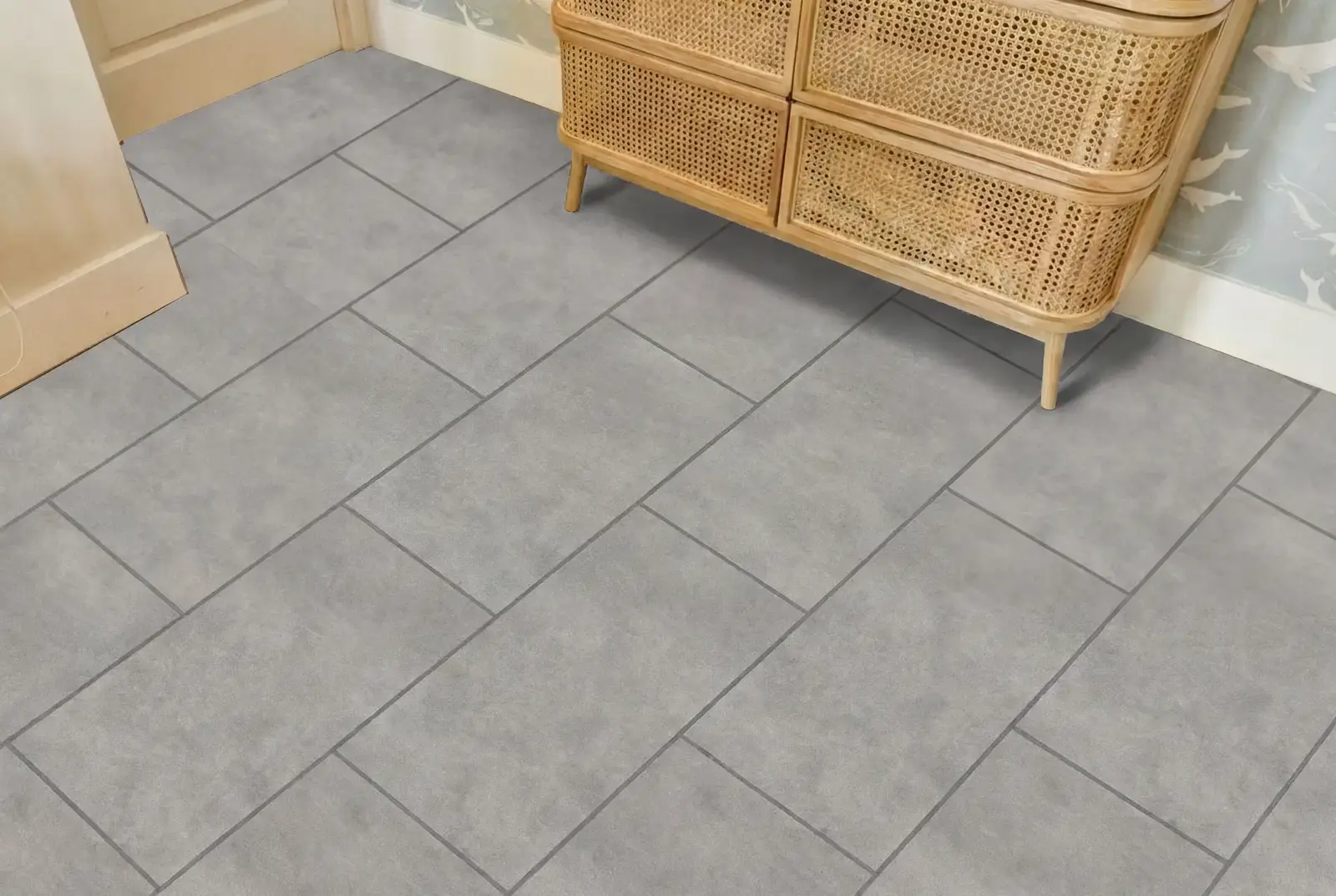 PVC plak tegel - Beige stone