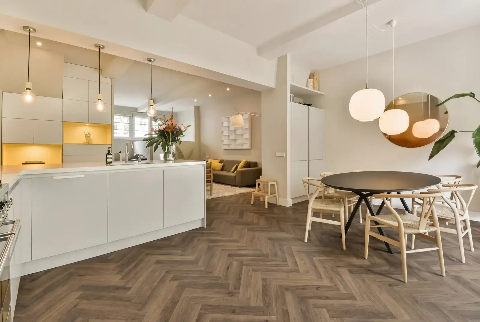 PVC plak visgraat - Manchester Elbe