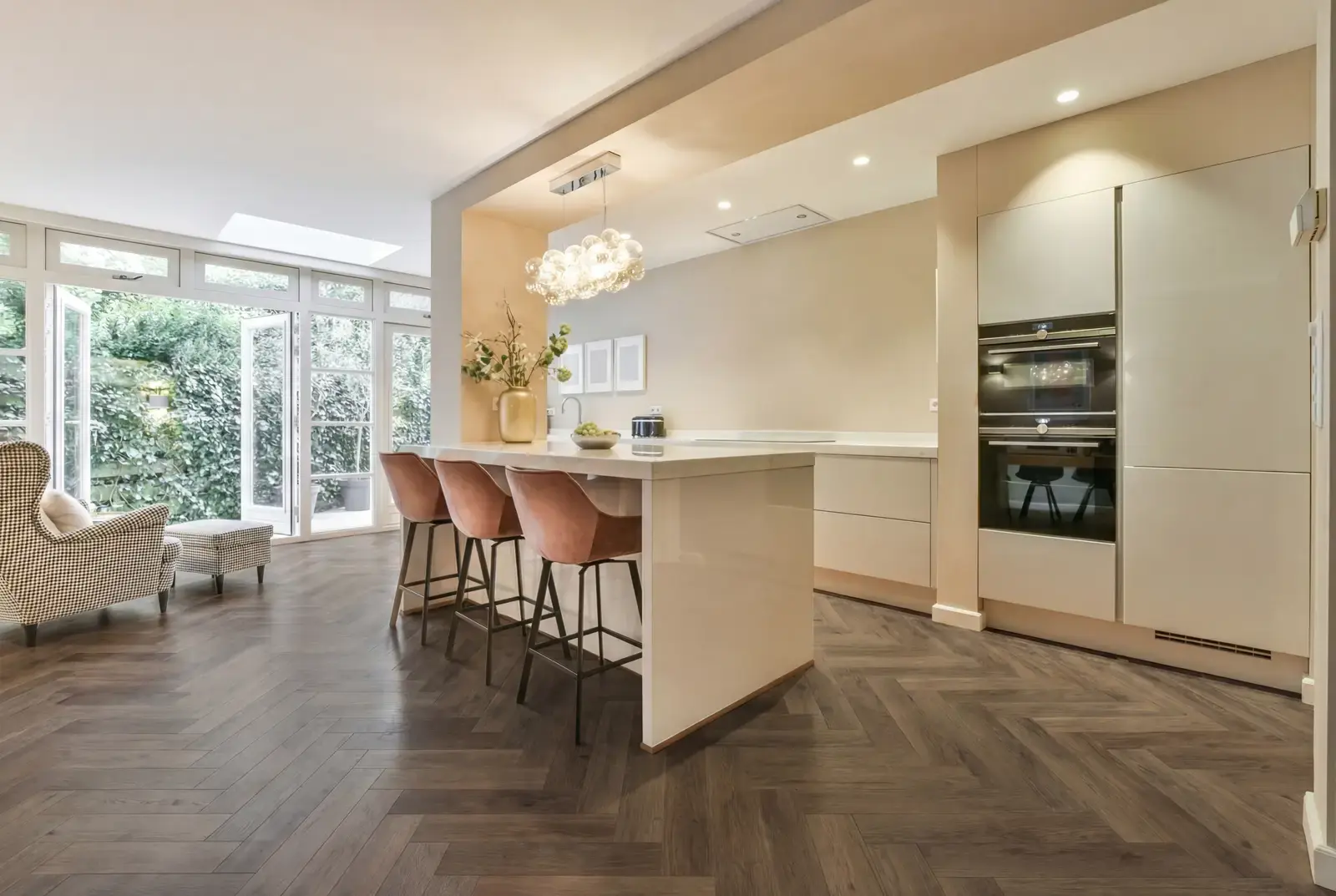 PVC plak visgraat - Oslo Thames