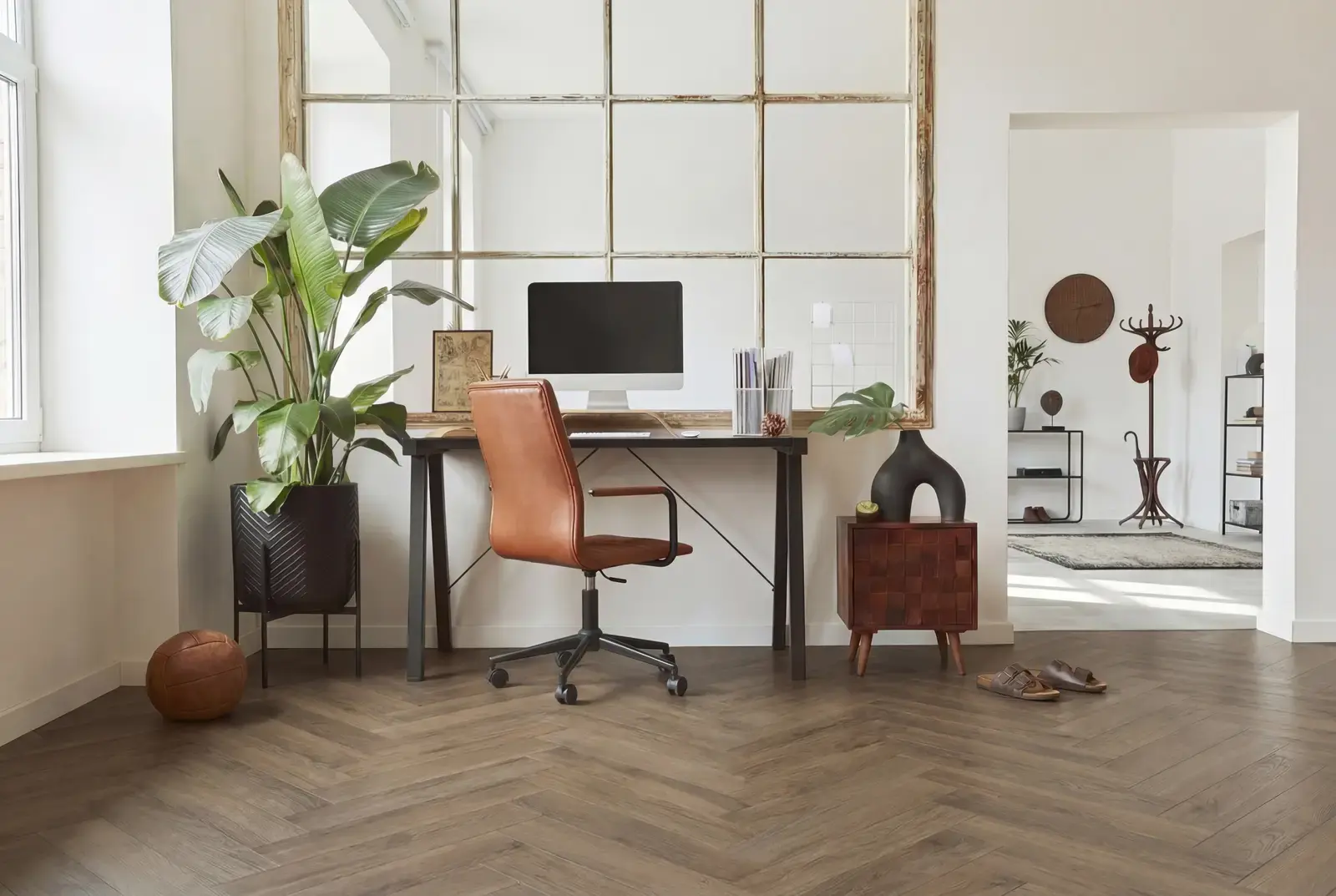 PVC plak visgraat - Oslo Thames