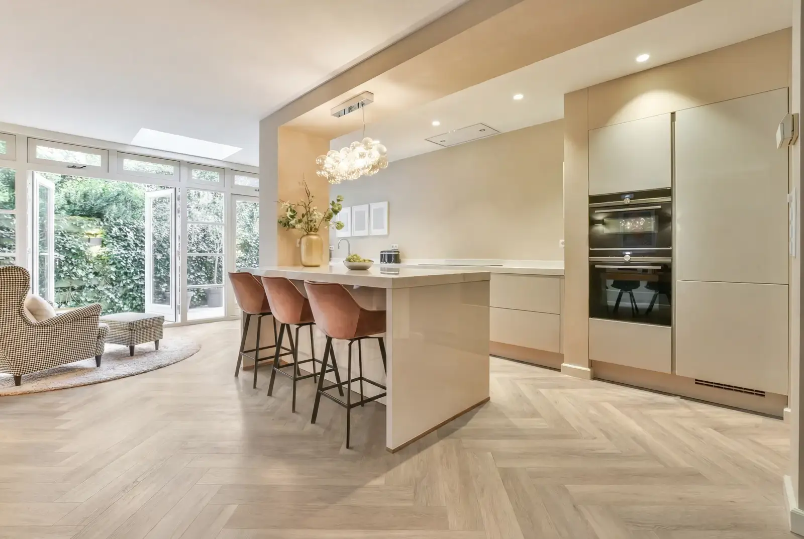 PVC plak visgraat - Zurich Alpen