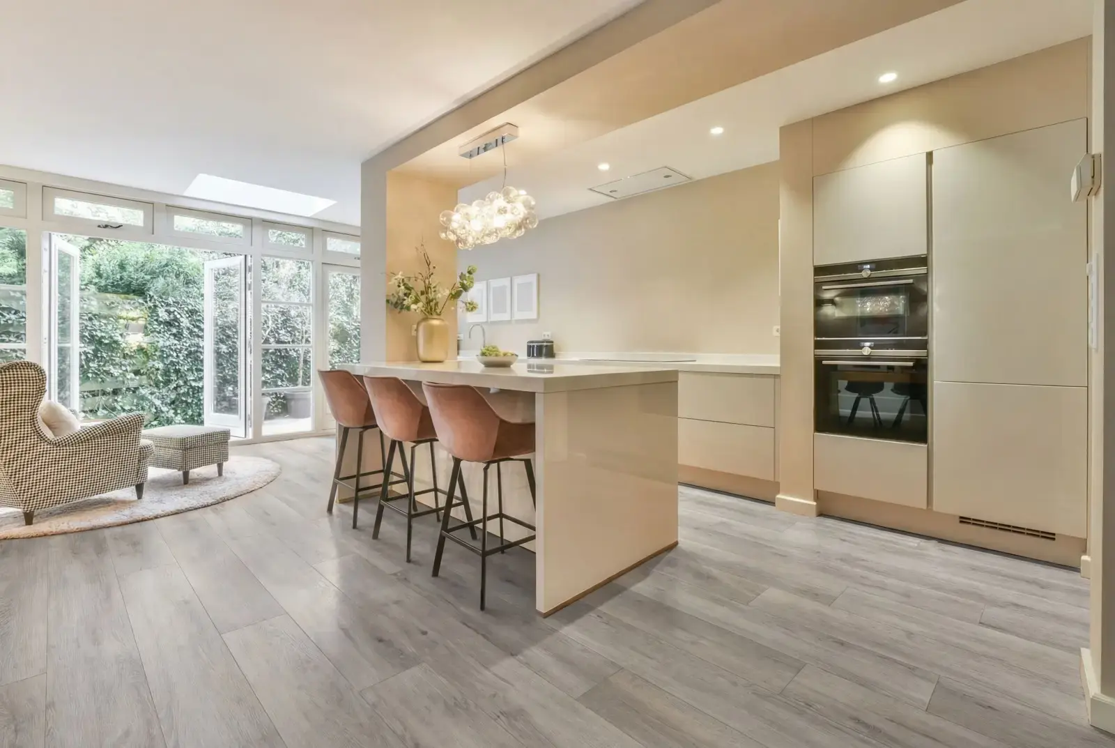 PVC click plank - Soft Grey Rotterdam