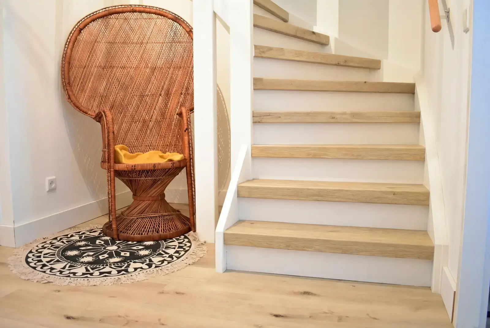 Traprenovatie PVC - Brushed Oak Madeira