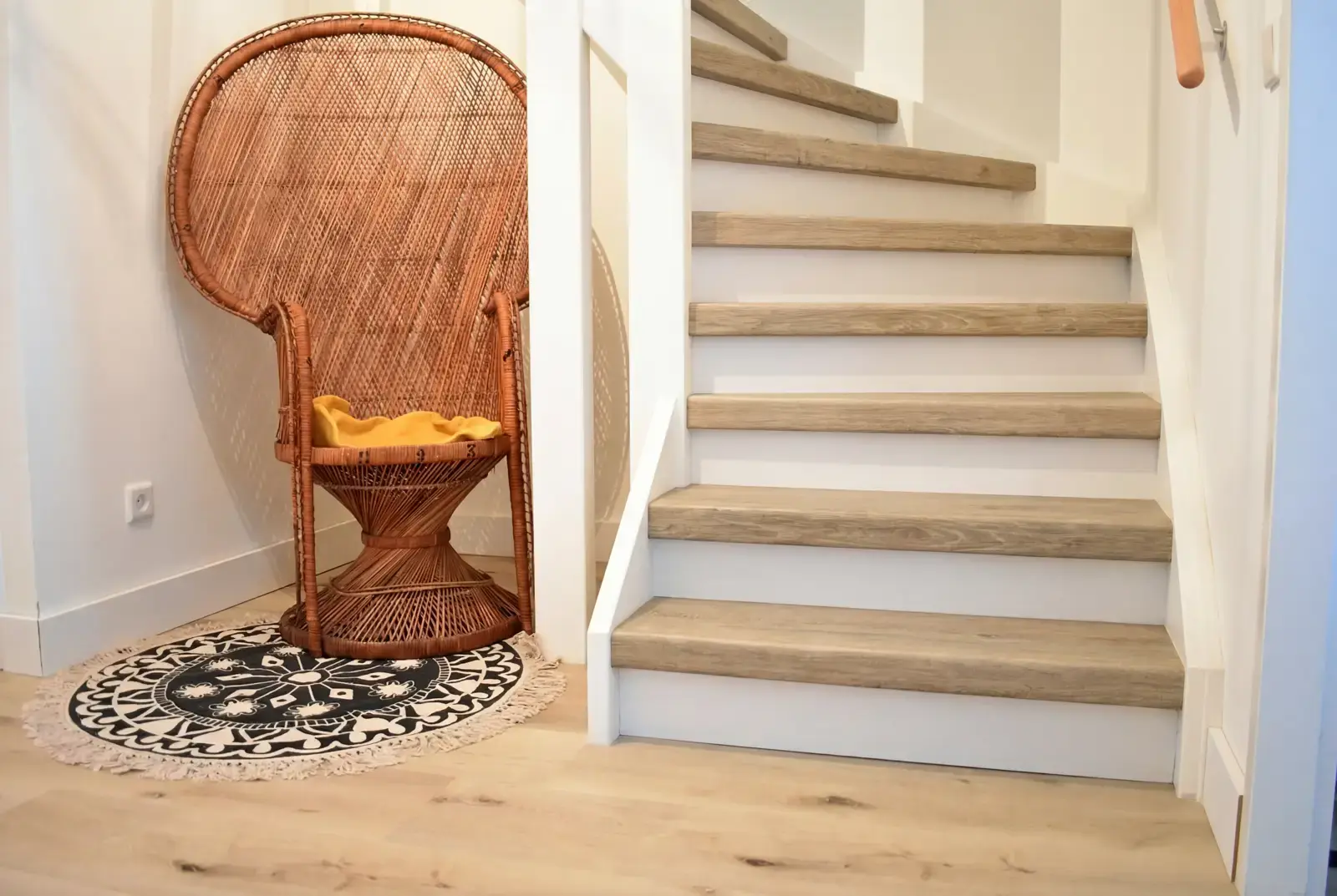 Traprenovatie PVC - Double Smoked Oak Menorca