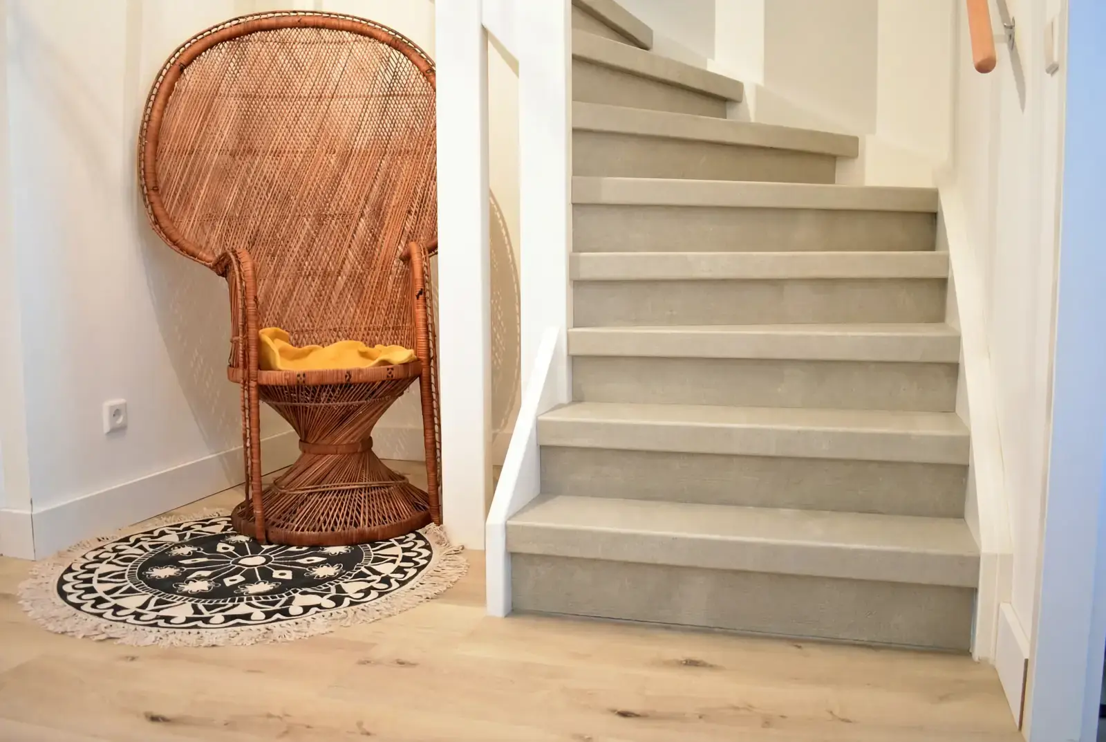 Traprenovatie PVC - Hekla incl. stootbord