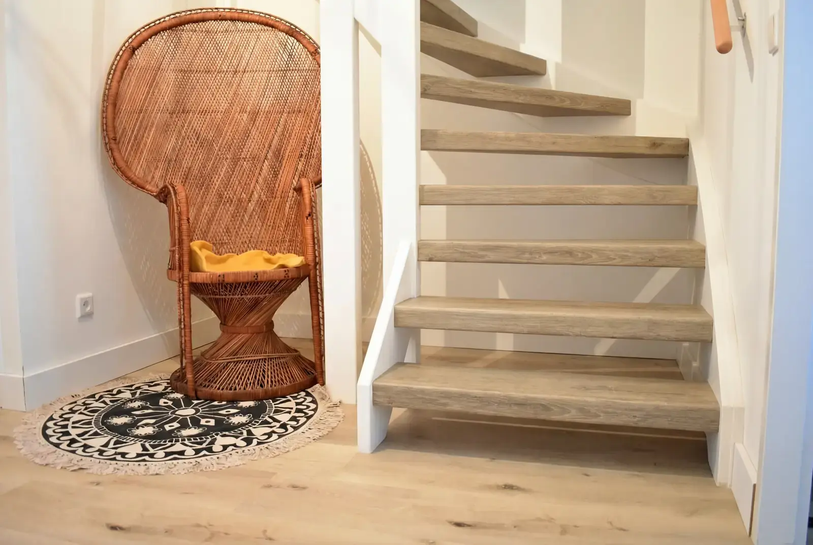 Open Traprenovatie PVC - Double Smoked Oak Menorca