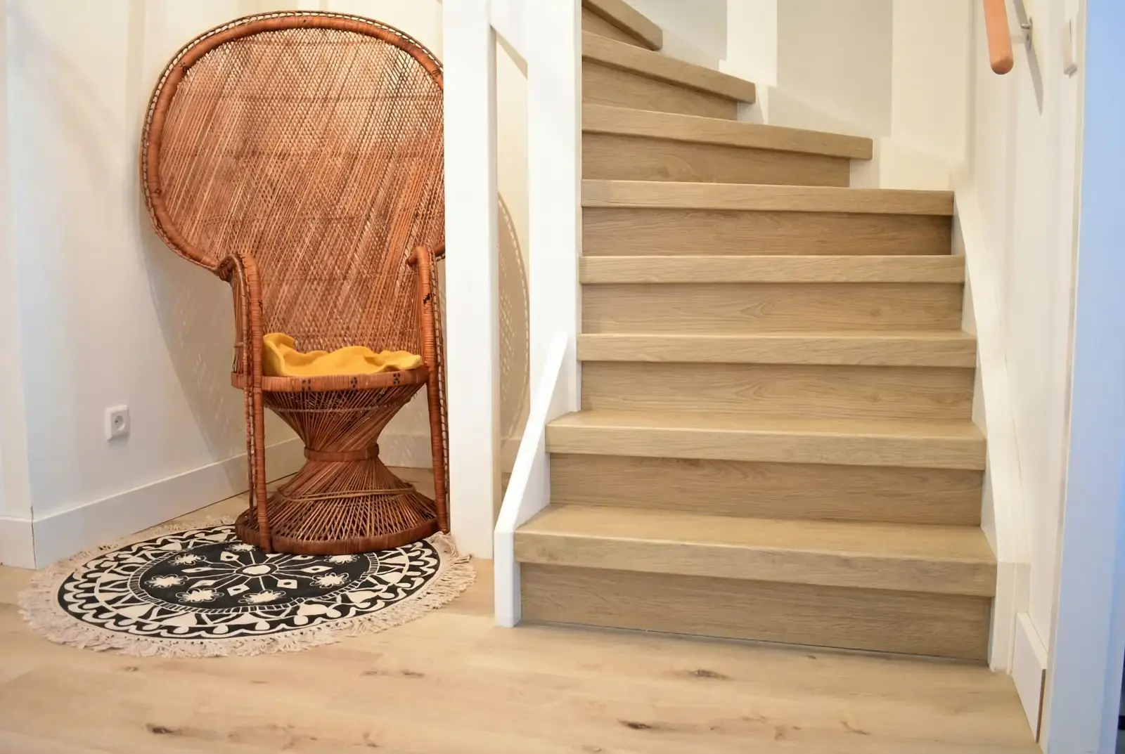 Traprenovatie PVC -Sevilla Maas incl. stootbord